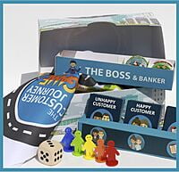Customer Journey Game - RESTAURANT EDITION - 2 box bundle (2 x teams of 8 = 16 players) excluding shipping